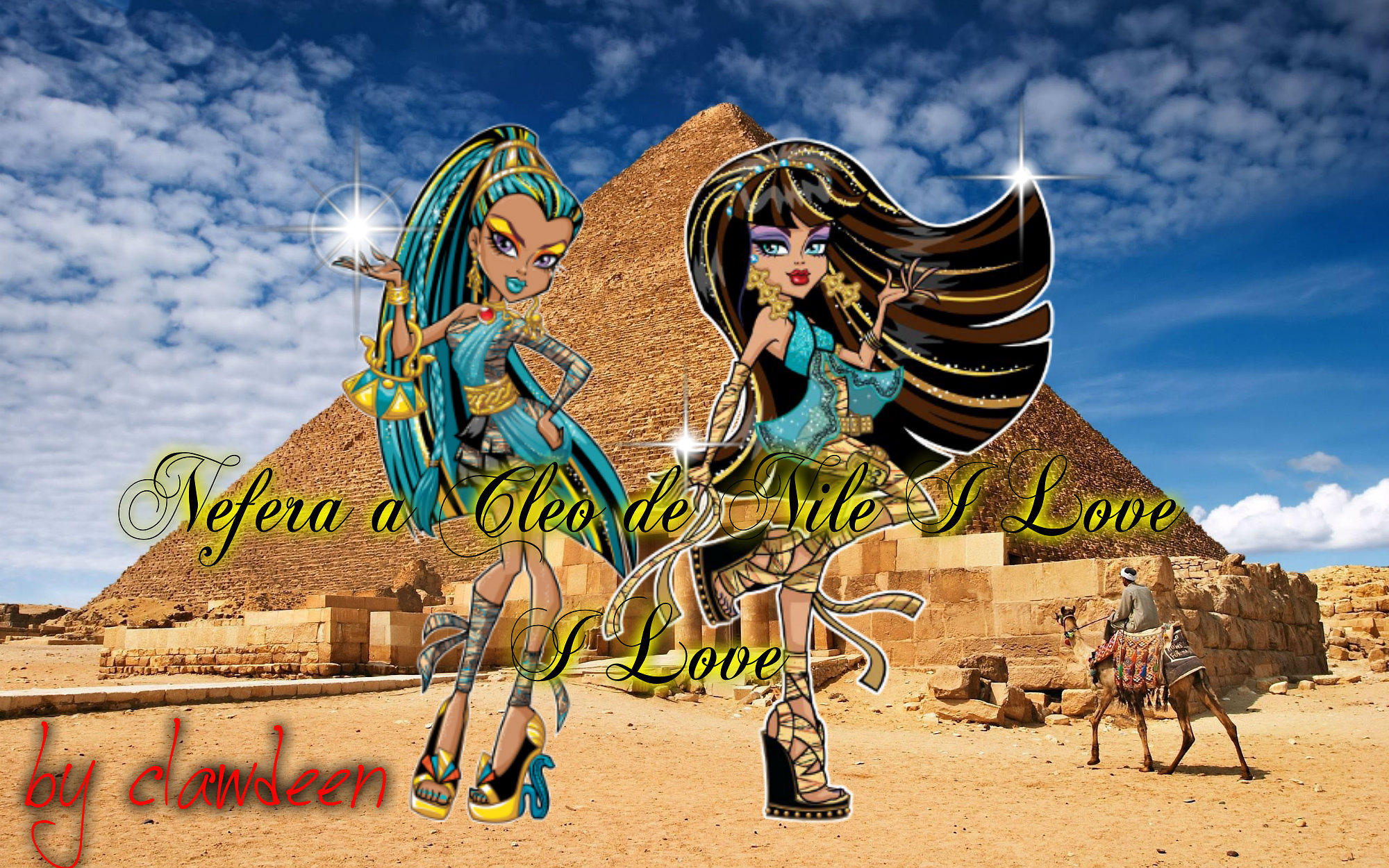 Nefera a Cleo de Nile I Love I Love