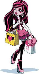Draculaura nakupuje.