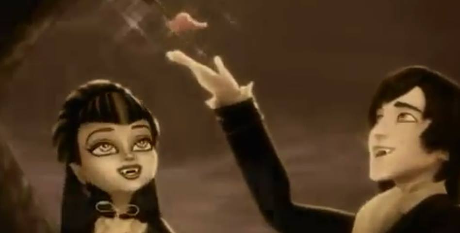 Draculaura a Valentín